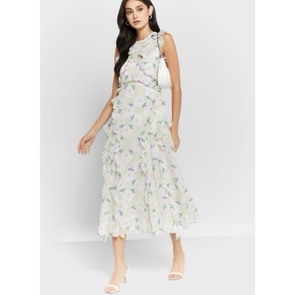 Ted Baker Dresses & Skirts - Ted Baker Calinia Waterfall Dress
